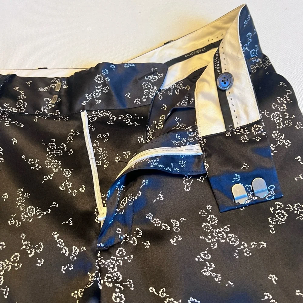 Equipment Femme Florence Silk Trouser Pants - Picture 9 of 10